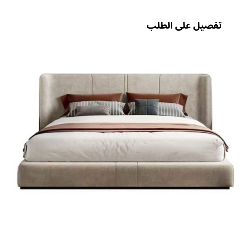 سرير أوكسفورد تفصيل حسب الطلب – سرير منجد بتصميم كلاسيكي راقٍ
