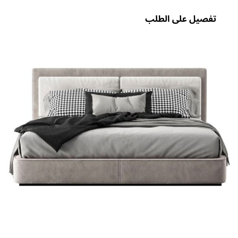 سرير إليت تفصيل حسب الطلب – سرير منجد بتصميم راقٍ